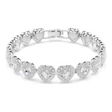 Amorette Heart Crystal Jewelry Set