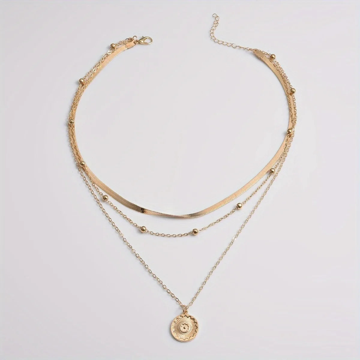 Y2K Layered Chain Necklace