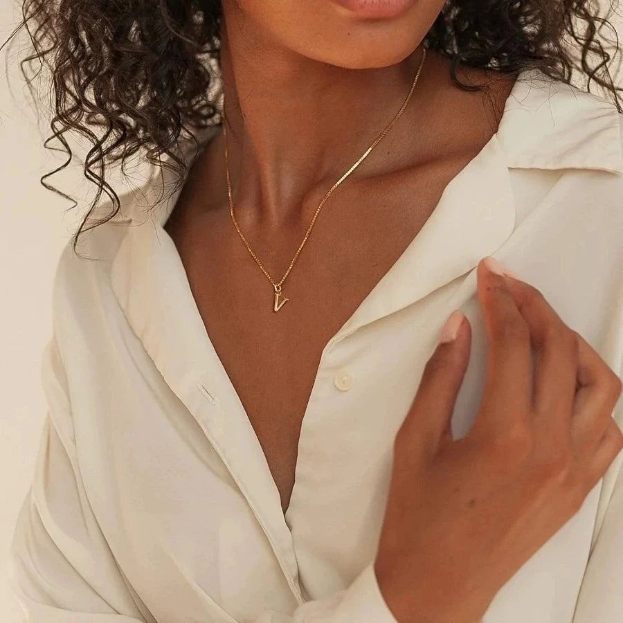 Lumière Initial Necklace