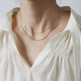 Zara Zircon Stainless Steel Choker Necklace