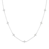 Fleur Fine 925 Sterling Silver Necklace