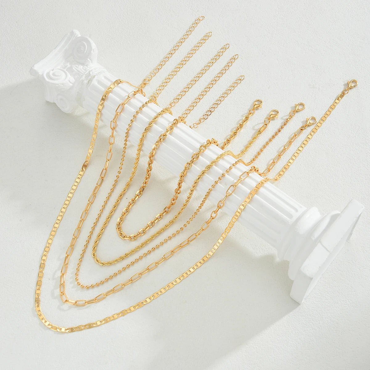 Bohème 5-Piece Layered Choker Necklace Set