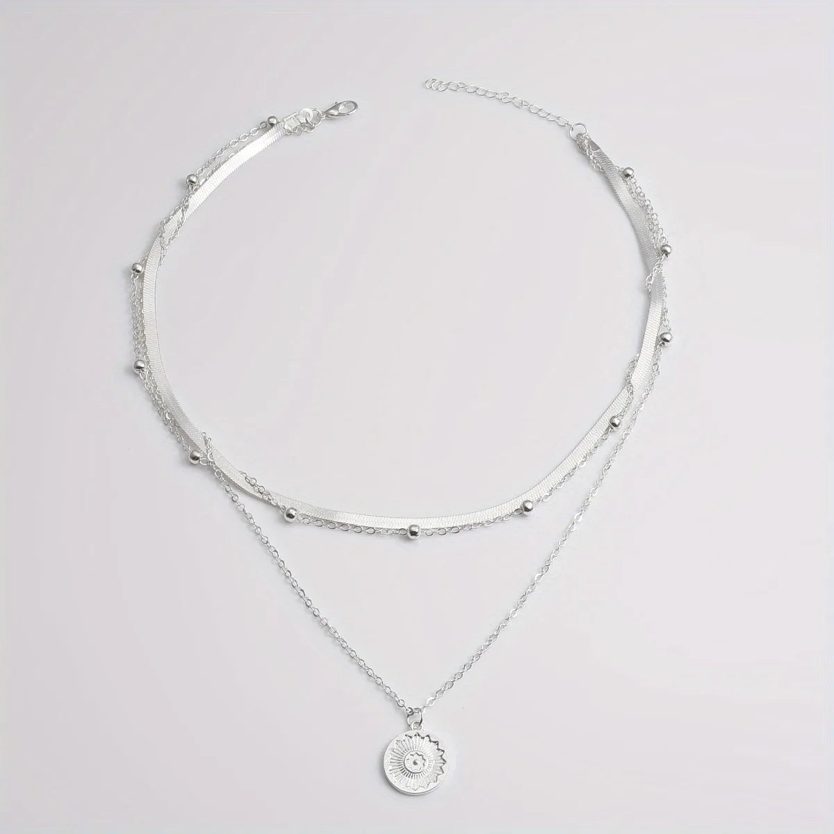 Y2K Layered Chain Necklace