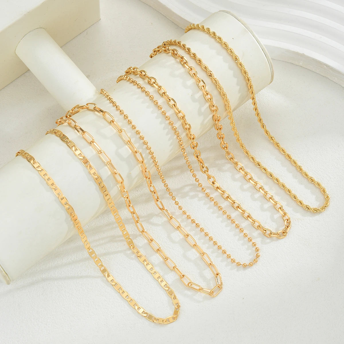 Bohème 5-Piece Layered Choker Necklace Set