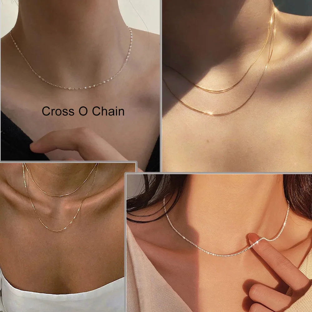 Luxe Minimalist Chain Necklace