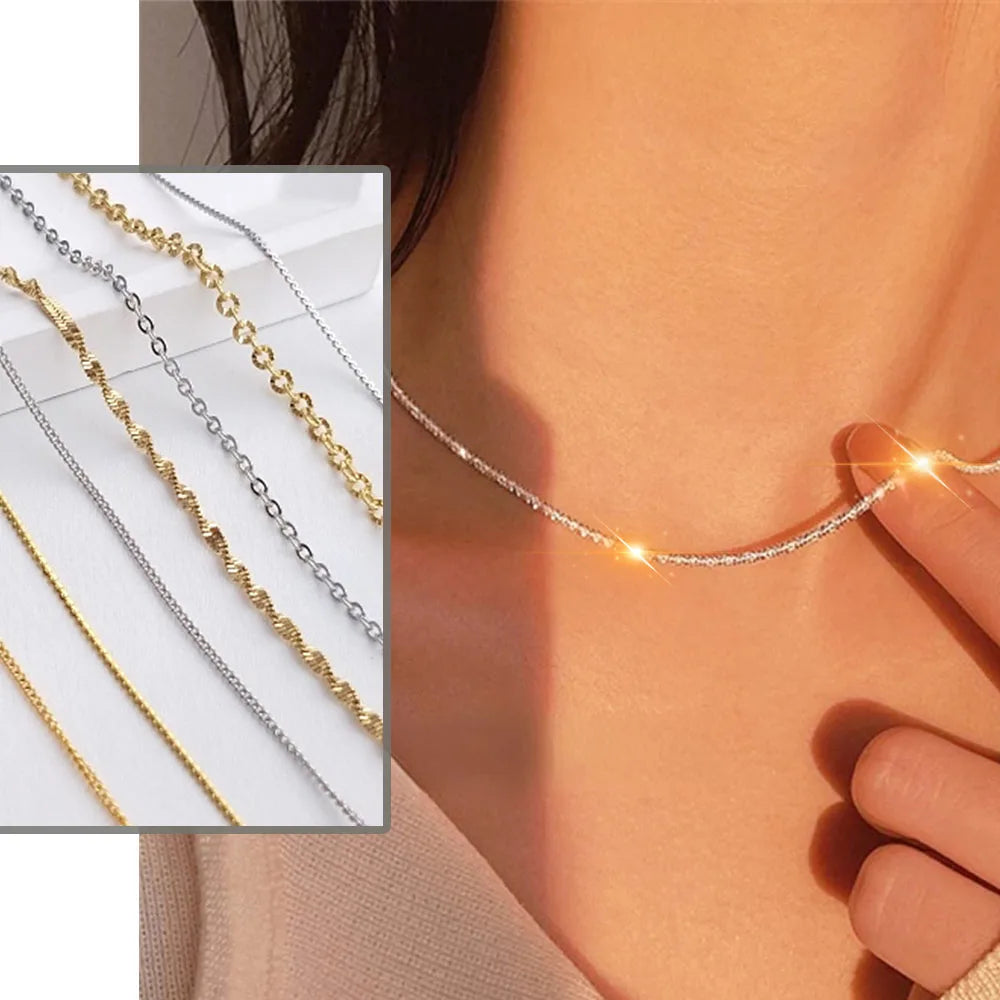 Luxe Minimalist Chain Necklace