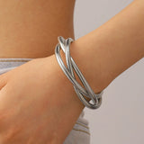 Luxe Triple Chain Necklace