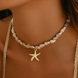 Coastal Charm Stacked Necklace Set