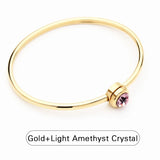 Aurora Crystal Cuff Bracelet