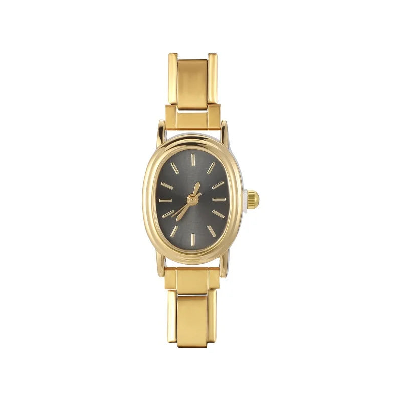 Oval-Gold/Black