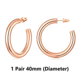 Aurora Gold Hoop Earrings