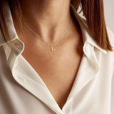 Lumière Initial Necklace