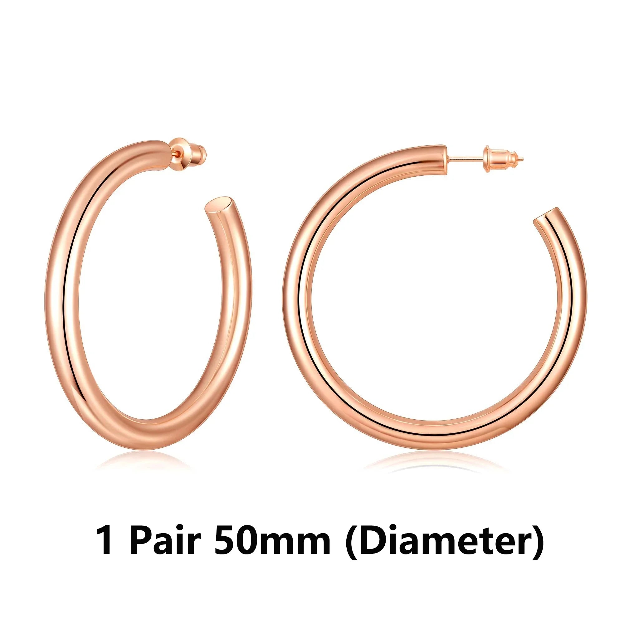 Aurora Gold Hoop Earrings